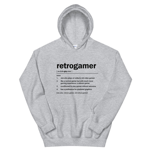Retrogamer Definition Heavy Blend Hoodie